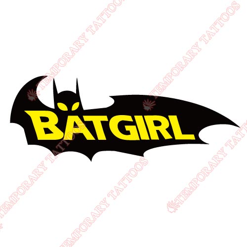 Batgirl Customize Temporary Tattoos Stickers NO.3 Batgirl Customize Temporary Tattoos Stickers NO.3